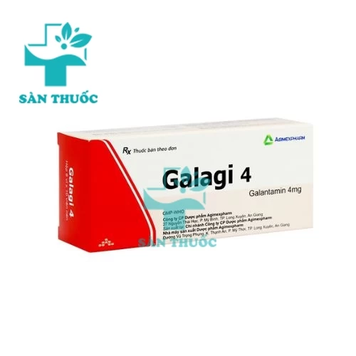 Galagi 4 - Thuốc điều trị chứng sa sút trí tuệ của Agimexpharm